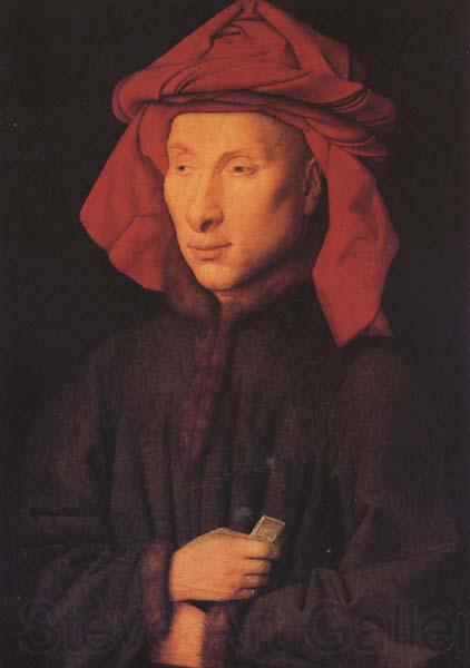 Jan Van Eyck Giovanni Arnolfini (mk45) Germany oil painting art